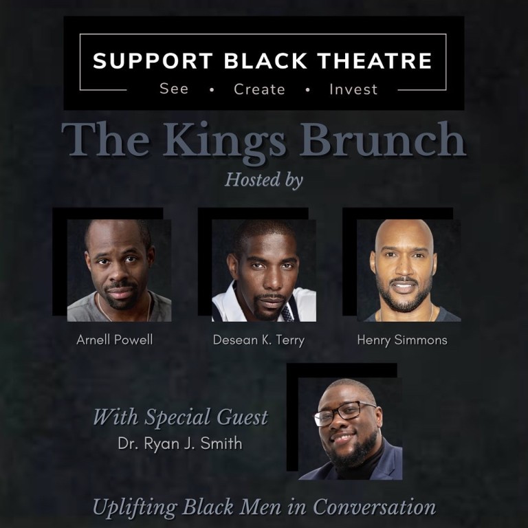 Support Black Theatre Talk Forward Mens Cohort Event