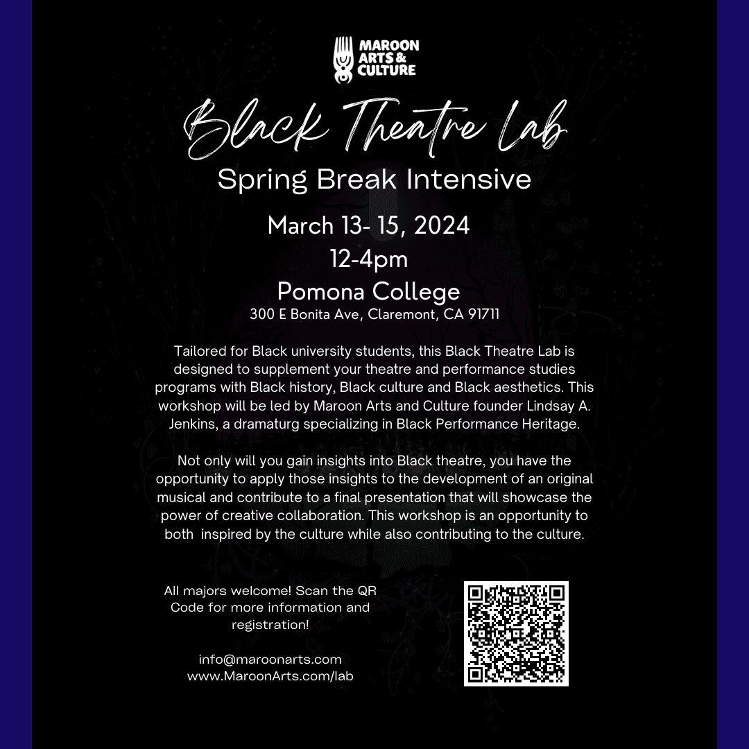 Black Theatre Lab Instagram Post