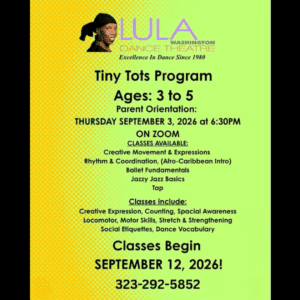 Lula Washington Dance Theatre’s Fall Classes Placement Class, Orientation &Amp; Registration 4 Img 7963