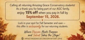 Amazing Grace Conservatory’s 2026 Fall Semester Open House &Amp; Talent Recruitment 7 Img 8120
