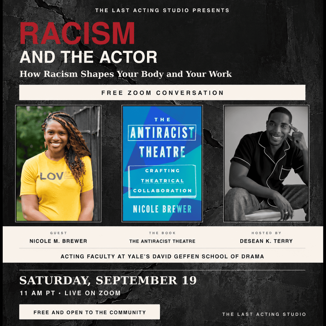 The Last Acting Studio Presents Racism And The Actor: A Conversation With Nicole M. Brewer 1 Img 8297